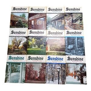 Vtg For All The Family Sunshine Magazine 1965 Set Jan-Dec Lot of 12 Easy to Read
